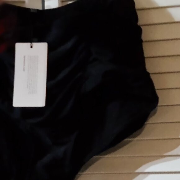 NWT Plus Size 18-20 Black Swim Shorts - Picture 3 of 3